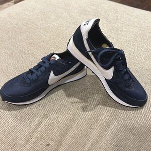 Nike Blue and White Athletic Sneakers